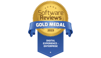 No. 1 in «Digital Experience Platforms» 4 years in a row