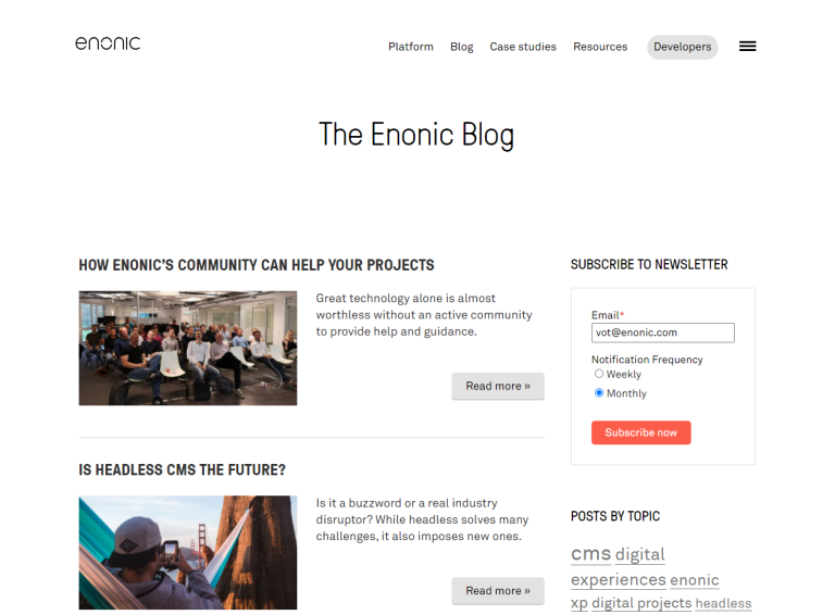 enonic-blog