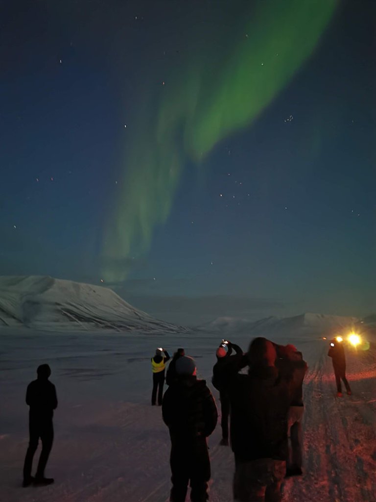 Svalbard Northern Lights Aurora Borealis