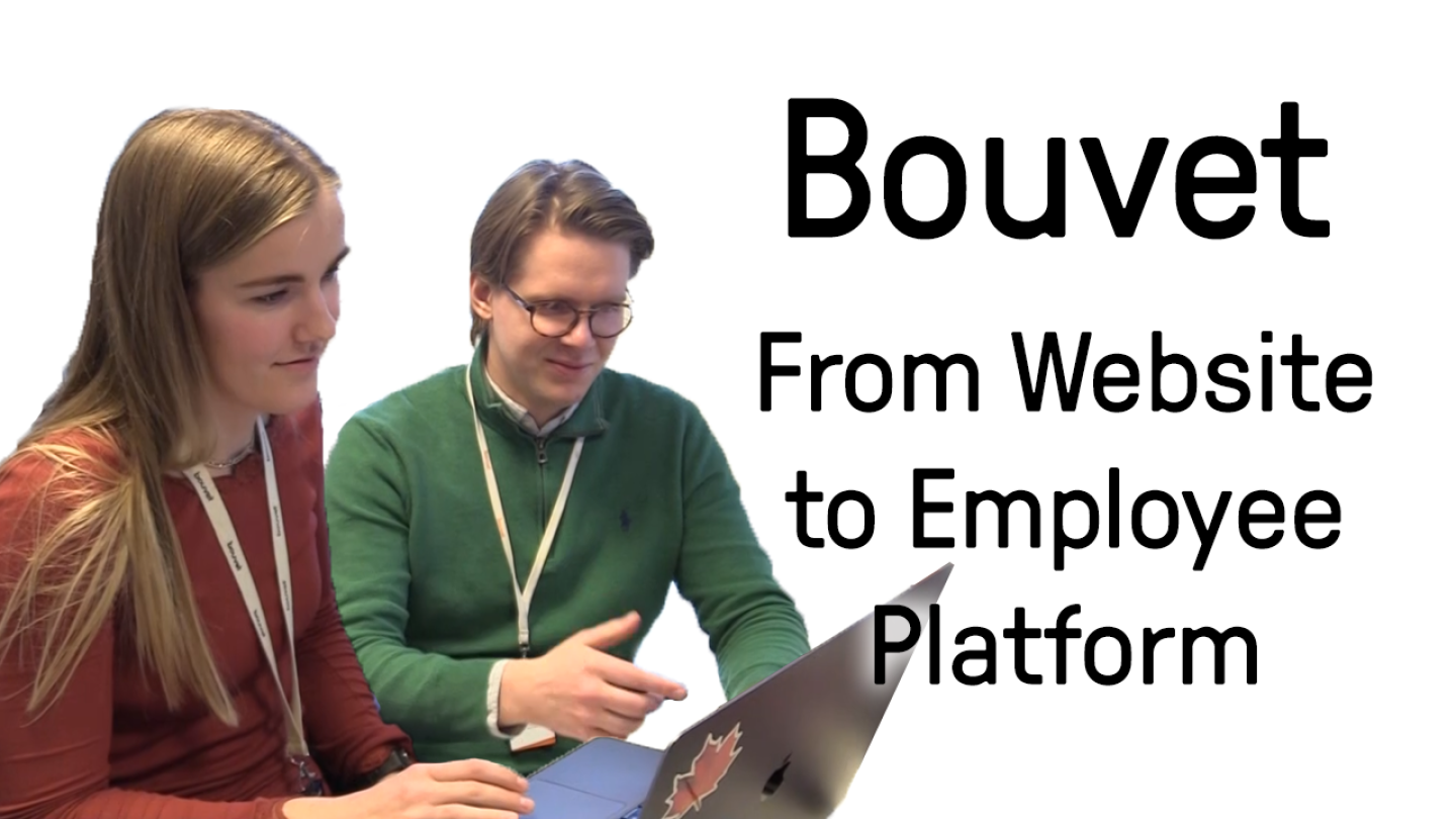 Bouvet: From Website to Employee Platform