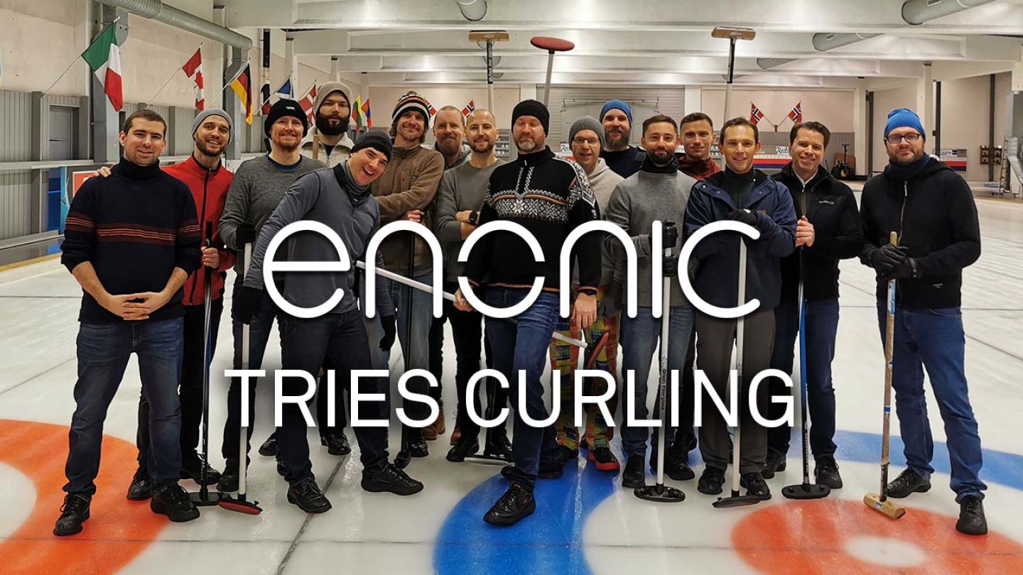 Enonic Tries Curling