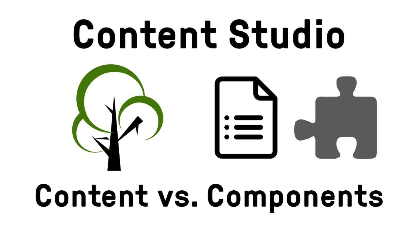 Content vs. Page Components