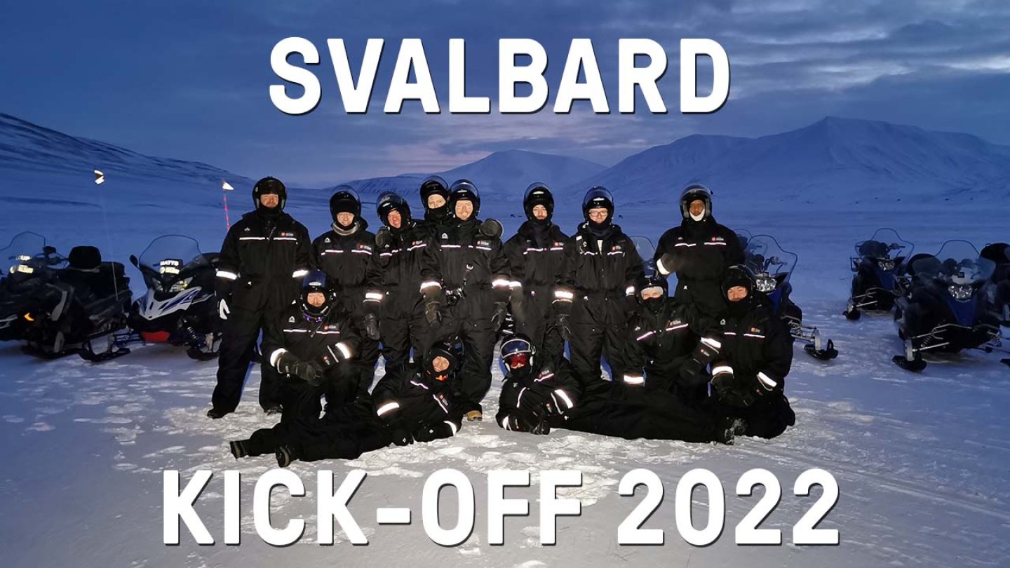 Svalbard Kick-Off 2022 🐻‍❄️
